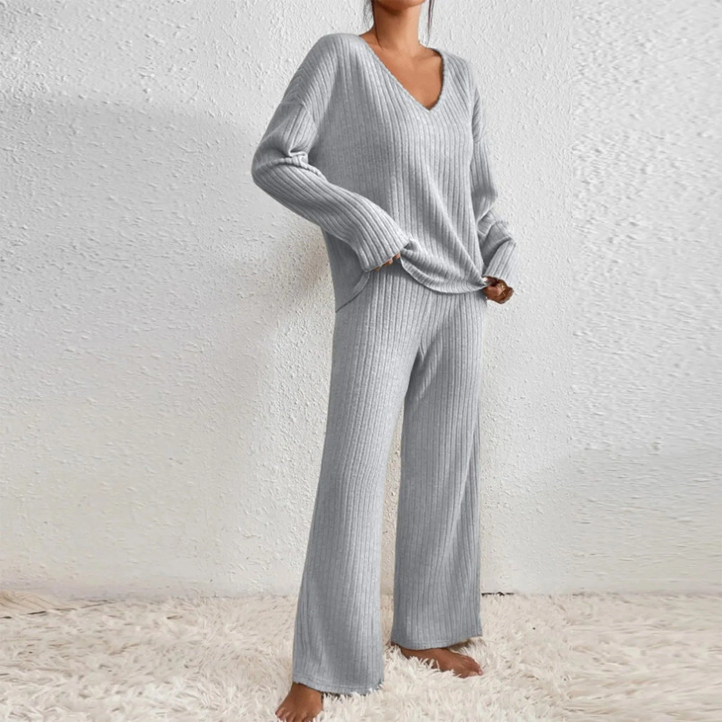 Tweedelige Gebreide Kleding