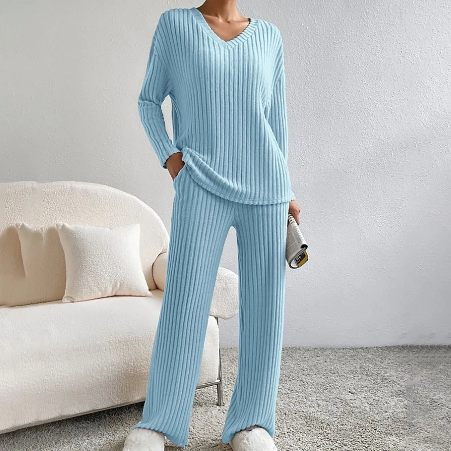 Tweedelige Gebreide Kleding