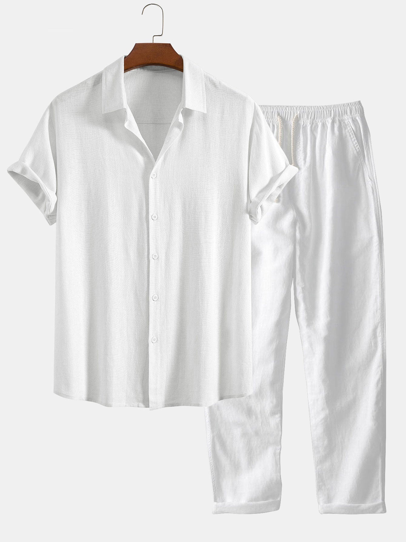 Linnen Set Lange Broek