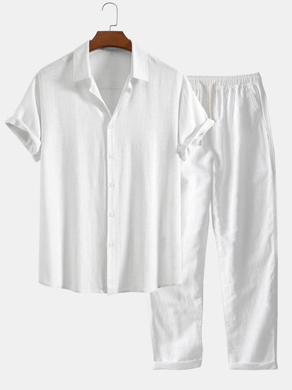 Linnen Set Lange Broek