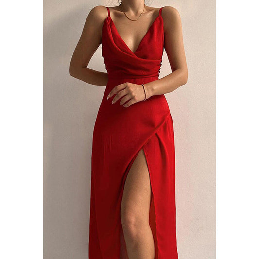 Elegante Jurk Met Opening