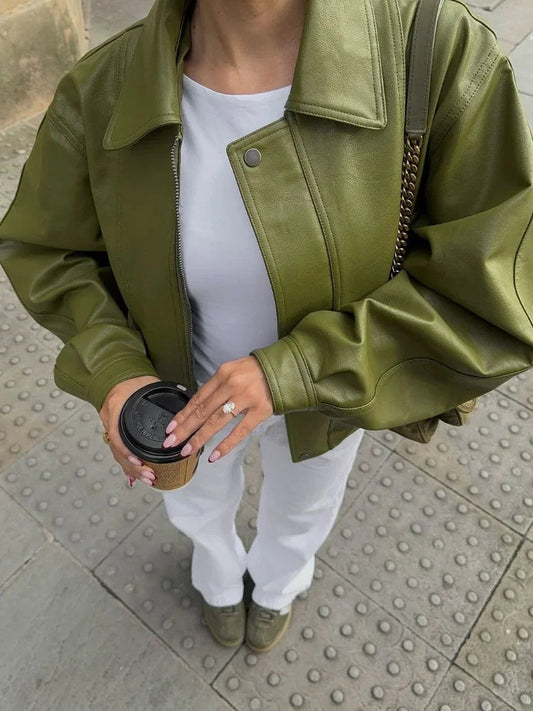 Oversized Leren Jas